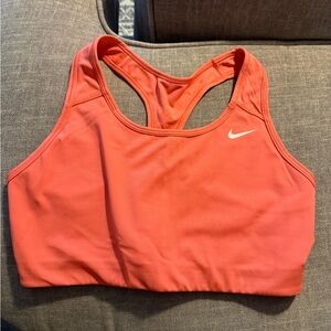 Nike Women's Bold Coral Sports Bra